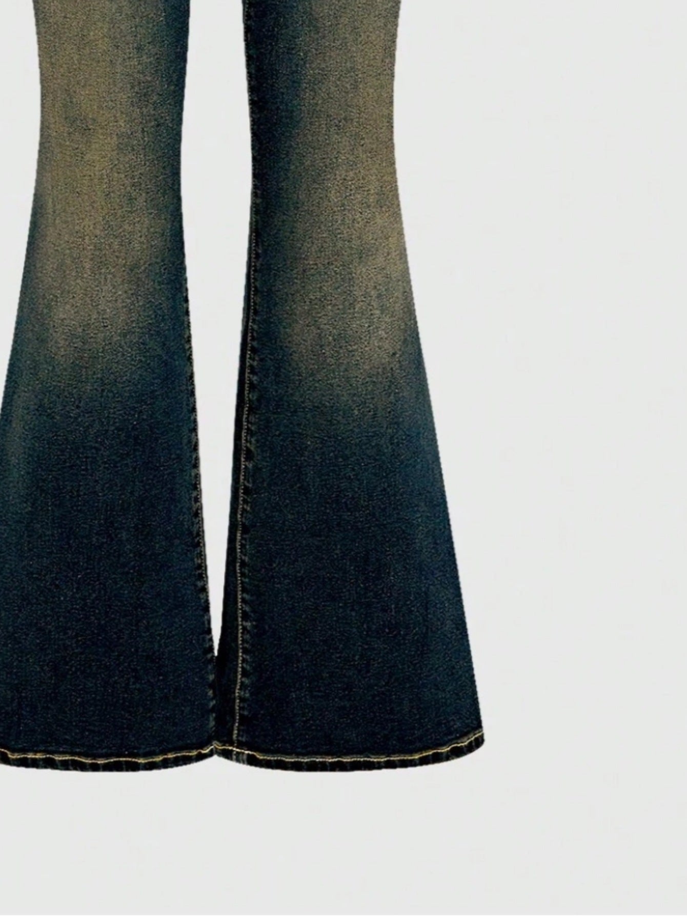 [Cross-border explosive] slightly spicy embroidery jeans elastic slim women's jeans blue