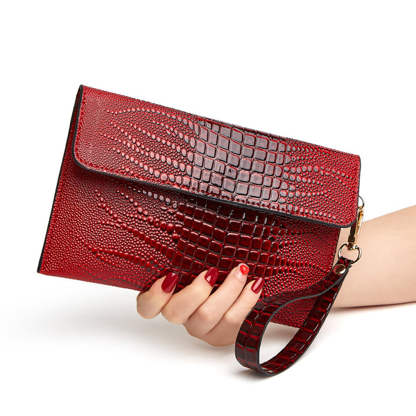 Cross-border wholesale small bag women's bag 2023 new fashion stone pattern simple women's clutch wholesale | Ciaura