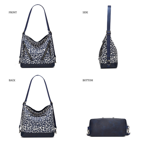 Cross-border bag women's bag 2025 new fashion leopard print underarm bag shoulder crossbody bag tote bag backpack batch - view 2 | Ciaura