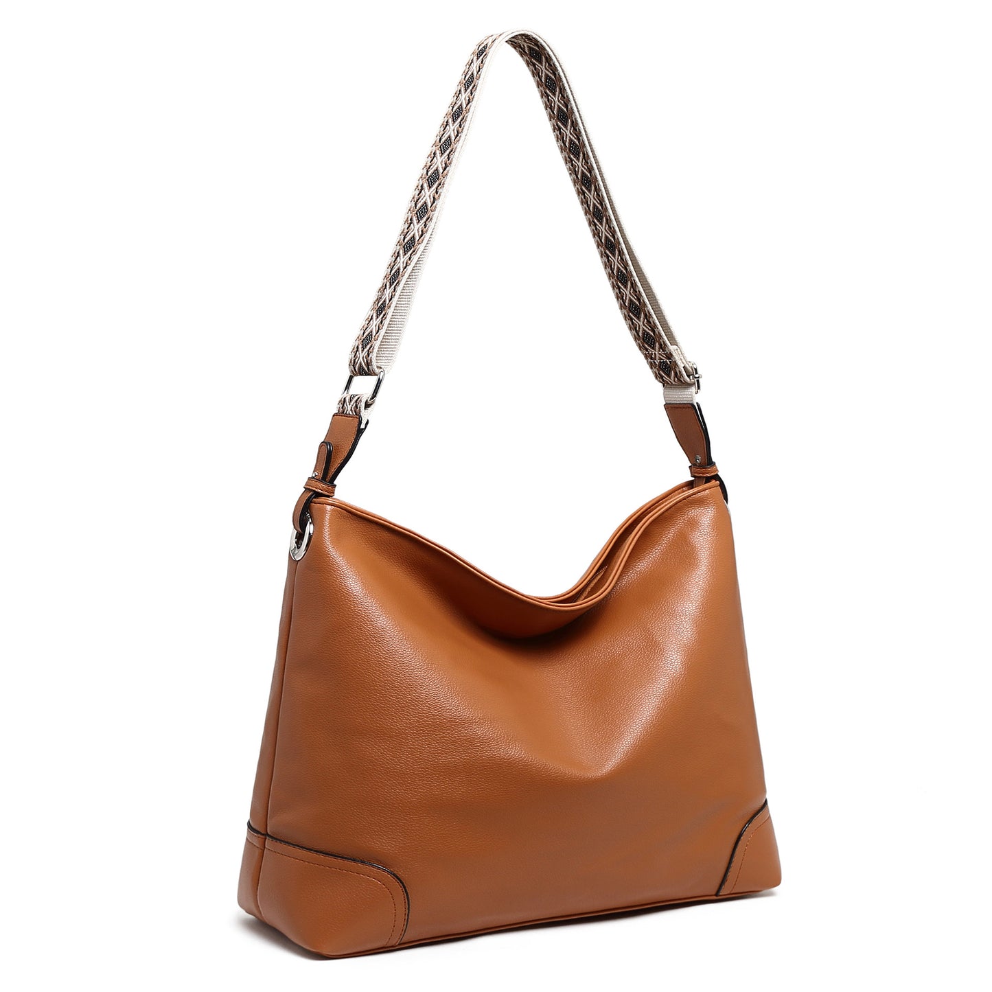 Bolsa de senhora Guangzhou 2025, nova bolsa de mão de grande capacidade, bolsa tote, bolsa de ombro a tiracolo, disponível para compra imediata.