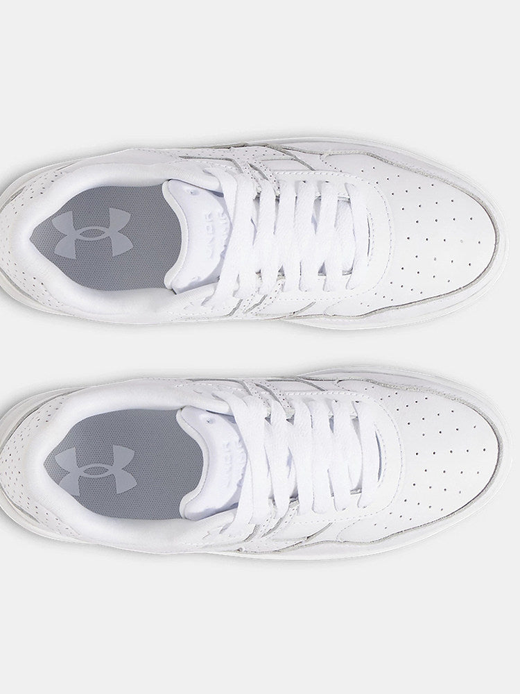 Under Armour UA Spring/Summer Court 96 Women's Platform Abrasion Resistant Lightweight Athleisure Shoes 3028637-102