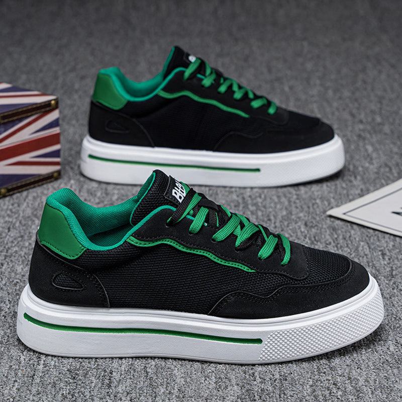 2026 New Men's Shoes, Spring Fitness Sports Shoes, Sneakers, Trendy Casual Korean Running Shoes, Youth Basketball Shoes