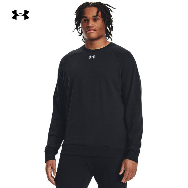 Under Armour UA Fall/Winter Men's Fleece Crew Neck Training Sweatshirt Pullover 1379755-001