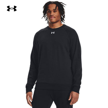 Under Armour UA Fall/Winter Men's Fleece Crew Neck Training Sweatshirt Pullover 1379755-001