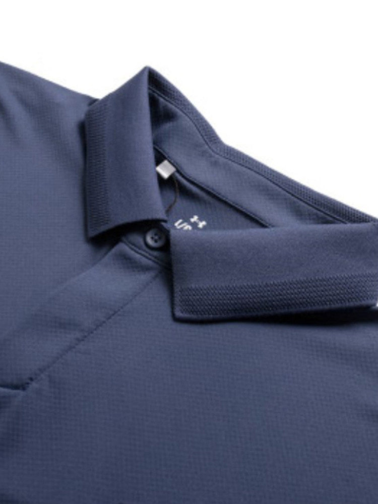 Under Armour UA Men's Spring Summer 25 Drive Chill Golf Sports Short Sleeve Polo Shirt 1389596-044