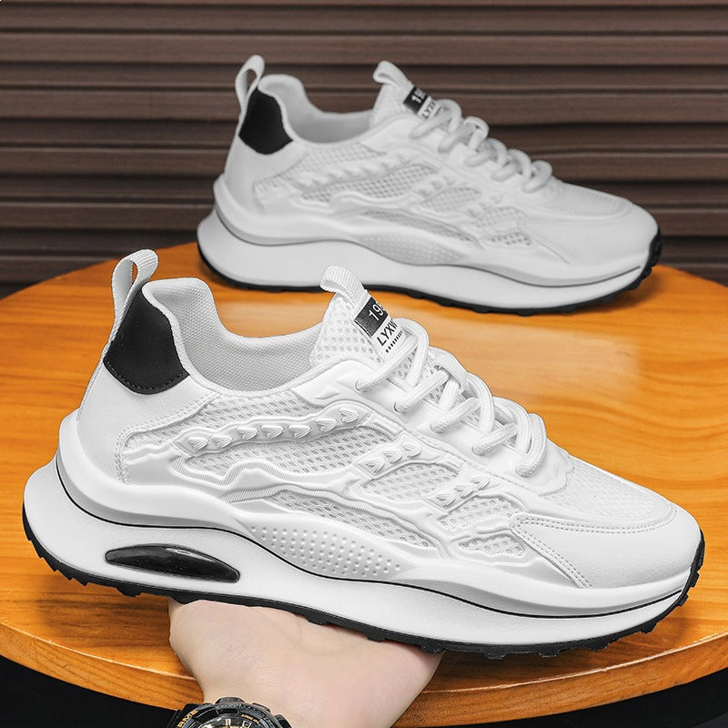 Men's Shoes 2026 Spring Sports New Mesh Men's Sports Shoes Breathable Casual Comfortable Versatile Soft-Soled Argan Shoes