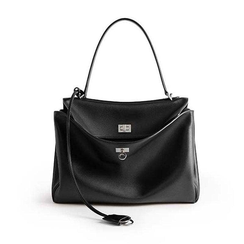 couro genuíno Bolsa Novo modelo 2026 rodeo bolsa Grande capacidade para o dia a dia Bolsa tote Marca B estilo semelhante de mão Bolsa de ombro feminina