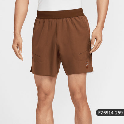 Nike Official Genuine Summer Men's Stretch Lightweight Sports Training Tennis Shorts FZ6914-499