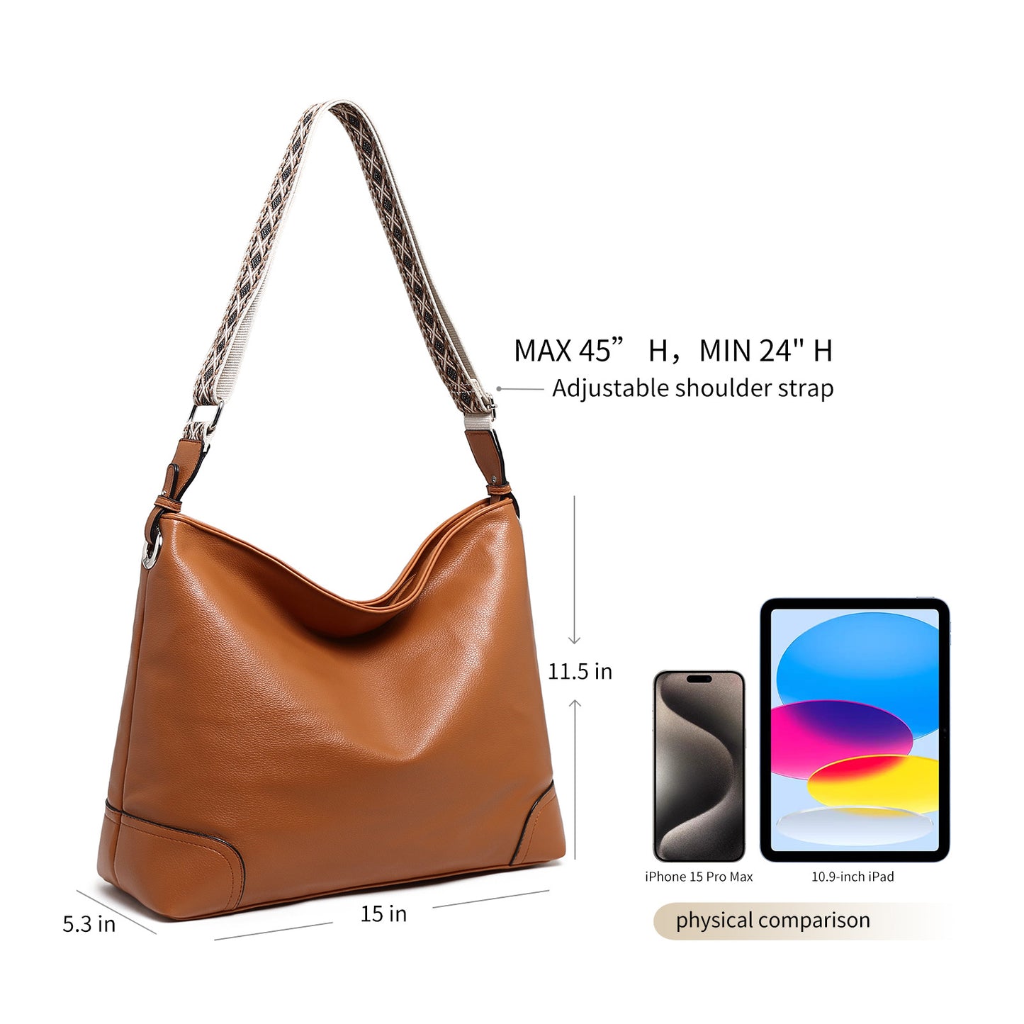 Bolsa de senhora Guangzhou 2025, nova bolsa de mão de grande capacidade, bolsa tote, bolsa de ombro a tiracolo, disponível para compra imediata.