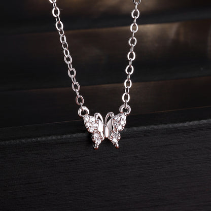 RAKOL Amazon Jewelry Set Copper Inlaid Zircon Rabbit Two-Piece Set Necklace Studs Amazon Classic Accessories for Women