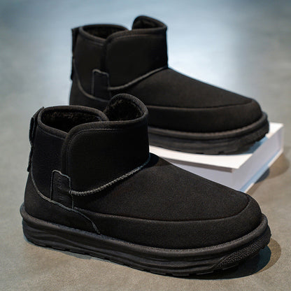 2025 Autumn/Winter Mid-Top Men's Snow Boots, Warm Fashion Boots, Outdoor Casual Men's Shoes, Sports Snow Boots for Men