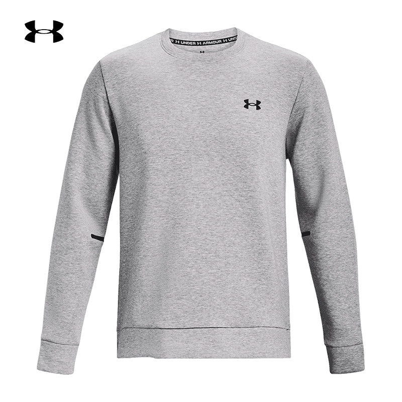 UA Under Armour Unstoppable Men's New Fleece Crew Neck Training Sports Sweatshirt 1381688-011