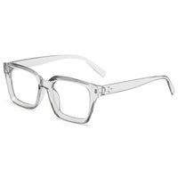 The gray frame is white and flat