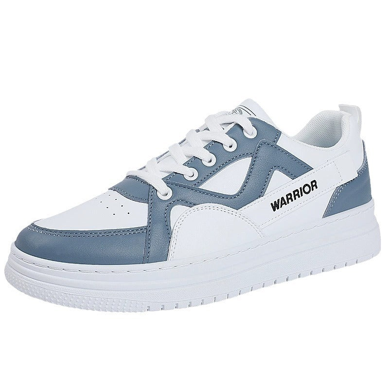 Back to casual and versatile design thick-soled white shoes low-top trendy board shoes men's sports outdoor fashion shoes