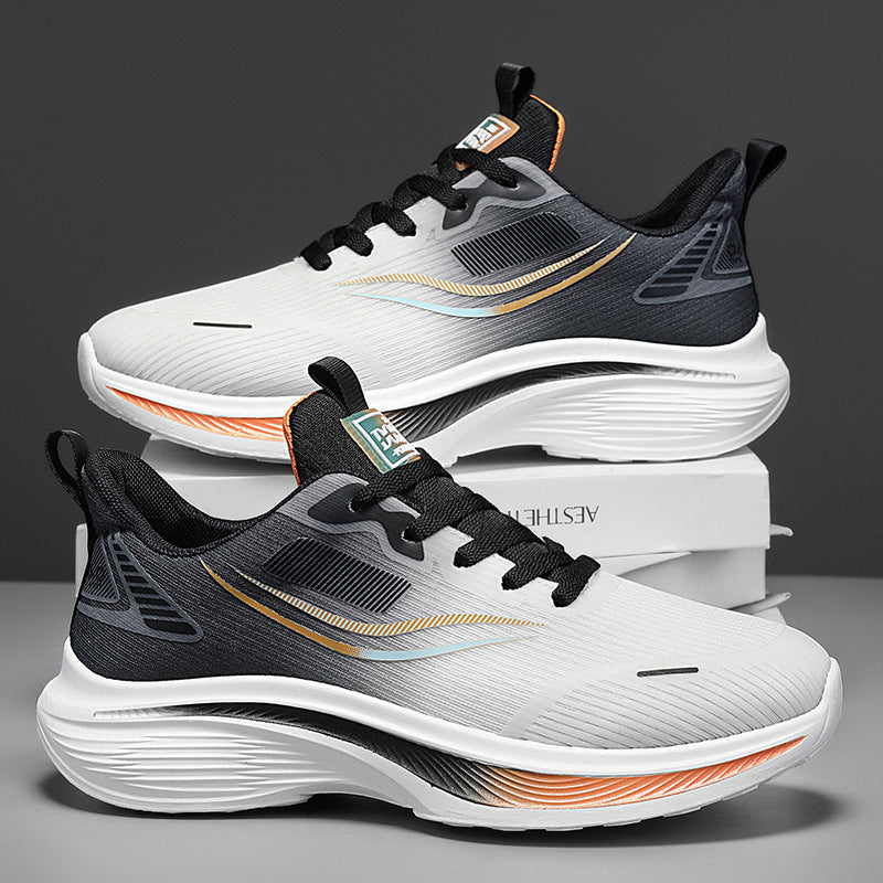 2026 New Men's Shoes, Summer Breathable Mesh Lightweight Sports Running Shoes, Shock-Absorbing Casual Couple's Shoes