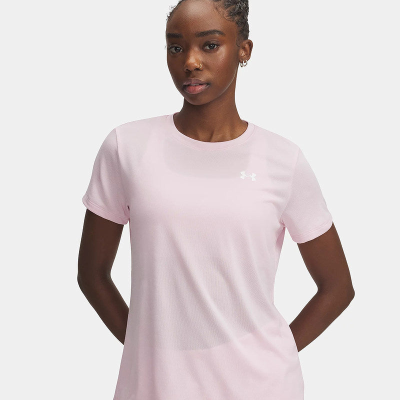 UA Under Armour Spring 2025 New Women's Sports Fitness Training Quick Dry Short Sleeve T-Shirt 1384231-647