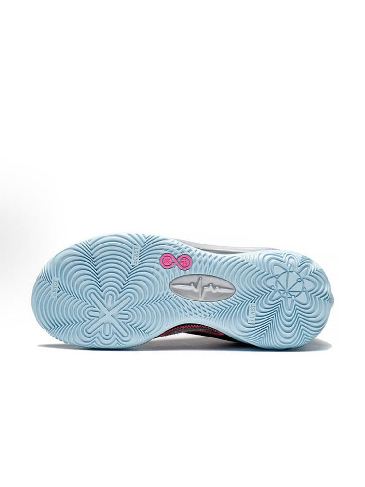 LiNing Black Pink Men's Athleisure Retro Comfortable Versatile Low-Top Basketball Shoes ABPS037-4