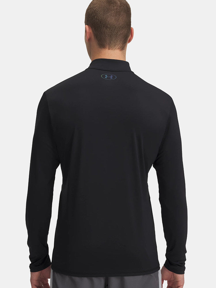 UA Under Armour Spring-Summer 2025 Men's Casual Sports Fitness Running Training Zip Jacket 1390051-001