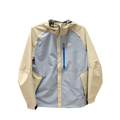 NIKE Men's Hooded Woven Athleisure Loose Breathable Jacket Jacket DM5500-010-334