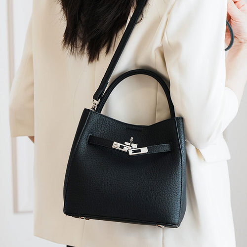 Bolsa bucket Novo modelo 2026 fashion bolsa cesta bolsa versátil acabamento sofisticado sofisticada bolsa de mão uso diário para o dia a dia Bolsa de ombro