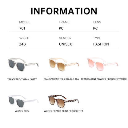 New classic round frame sunglasses for men and women tide six anti-ultraviolet sunscreen net red sunglasses cross-border hot wholesale