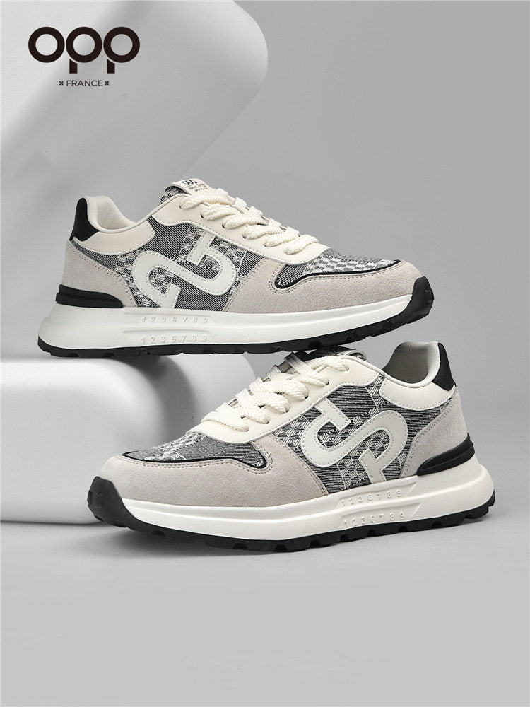 OPP men's shoes spring 2026 new niche original versatile platform comfortable outdoor sports tourism casual shoes for men