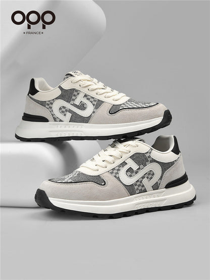 OPP men's shoes spring 2026 new niche original versatile platform comfortable outdoor sports tourism casual shoes for men