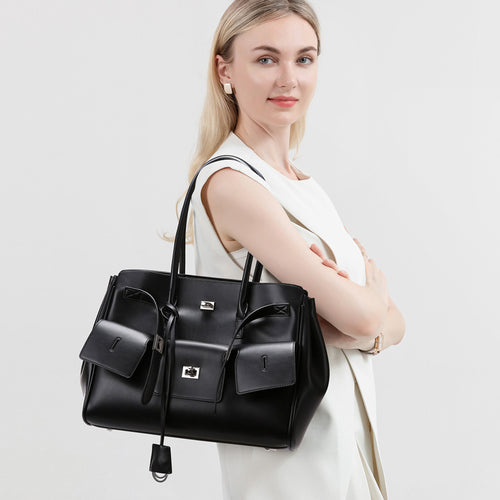 Bolsa tote Novo modelo Marca B rodeo Bolsa fashion minimalista Bolsa elegante Grande capacidade para o dia a dia Bolsa de ombro