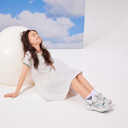 PONY Boys and Girls Shoes 2025 Spring New Cushioned Lightweight and Comfortable Casual Sneakers 241K1MJ01GN