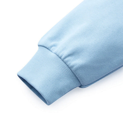 Sweatshirt SKX Skechers Mulher Primavera 2024 Novo Modelo Solto com Gola Redonda Casual Desportivo L124W019 00FU