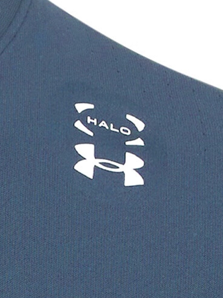 UA Under Armour Fall Winter Halo Vent Men's Training Sports Breathable Lightweight Short Sleeve T-Shirt 6001829-418