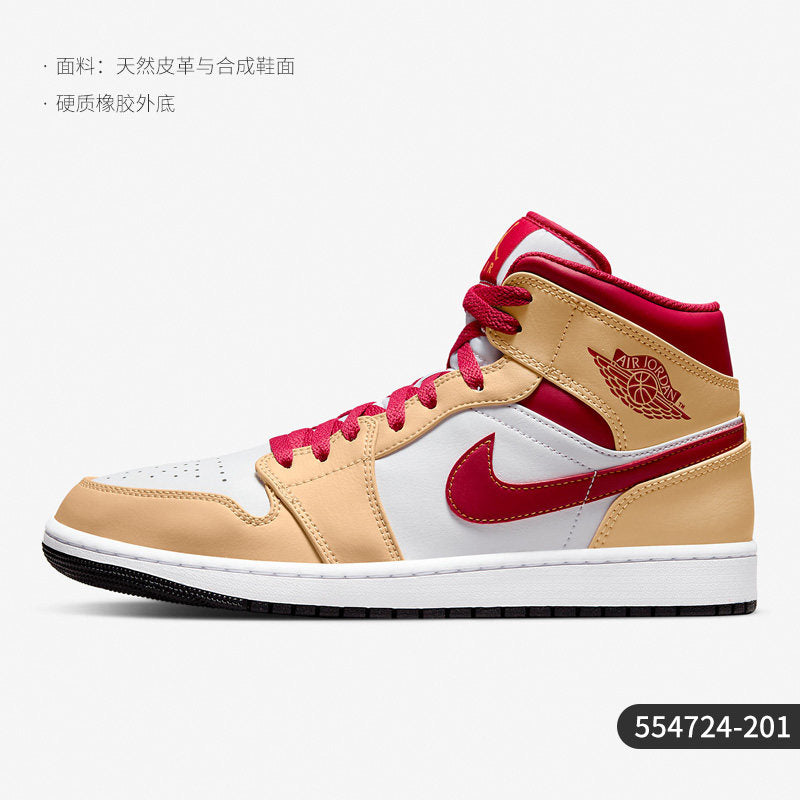 Sapatilhas de basquetebol para homem vintage Jordan autêntico e oficial da Nike, cano médio, modelo 554724-091.