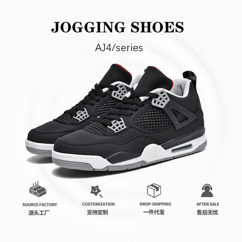 Sapatos Putian, sapatos masculinos aj4, tênis, tênis da moda, sapatos casuais masculinos e femininos, tênis versáteis casuais estudantis