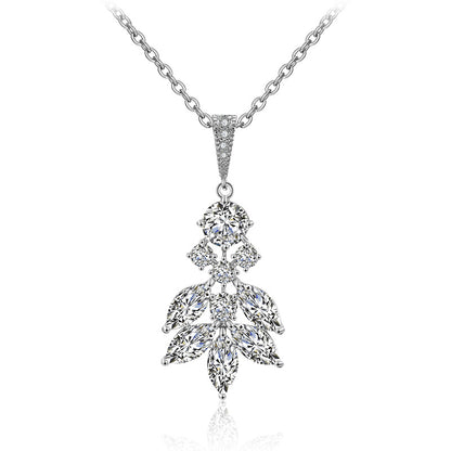 RAKOL cross-border new bridal dress accessories, European and American tassel earrings, necklace sleeves, wholesale accessories
