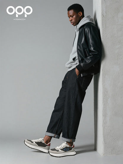 OPP Men's Shoes Spring 2026 New Niche Trendy Brand High-end Forrest Forrest Outdoor Casual Platform Sneakers for Men