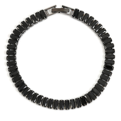 Cross-border supply micro-set zircon full diamond American-style bracelet, hip-hop men's and women's trendy bracelets, Tennis bracelets