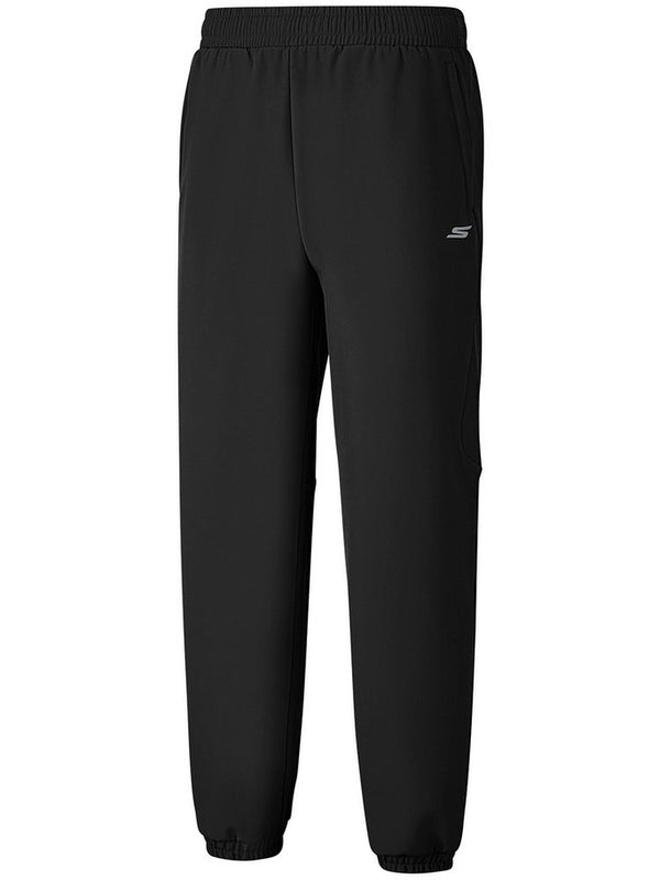 Skechers Fall/Winter New Men's Fleece Warm Comfortable Casual Loose Sport Woven Pants P425M038 | Ciaura