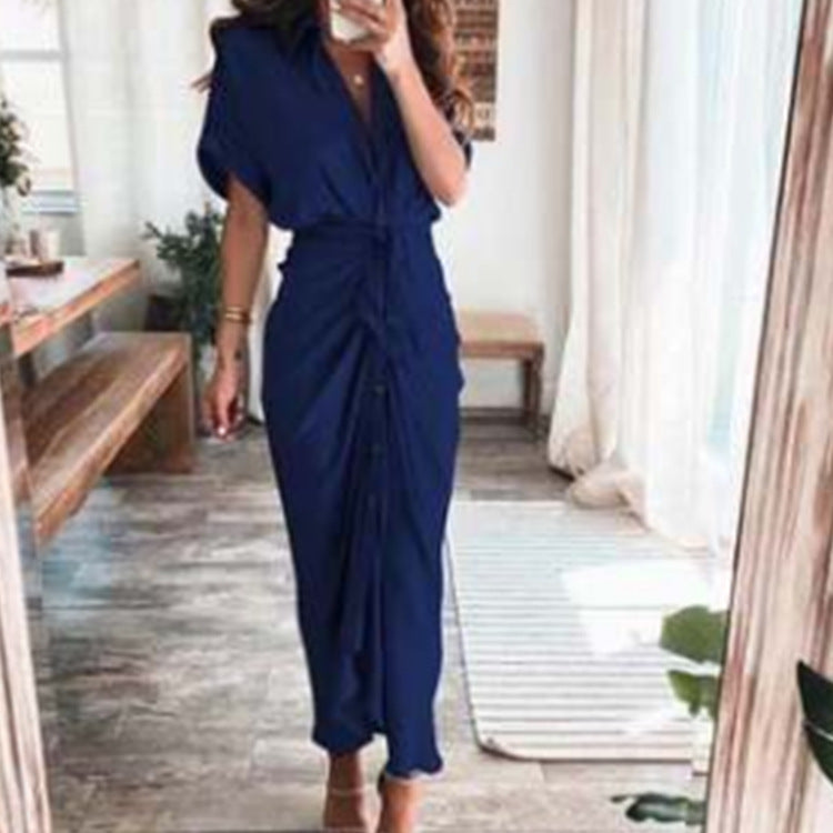 2026 spring new cross-border European beauty fashion temperament design sensible irregular dress women