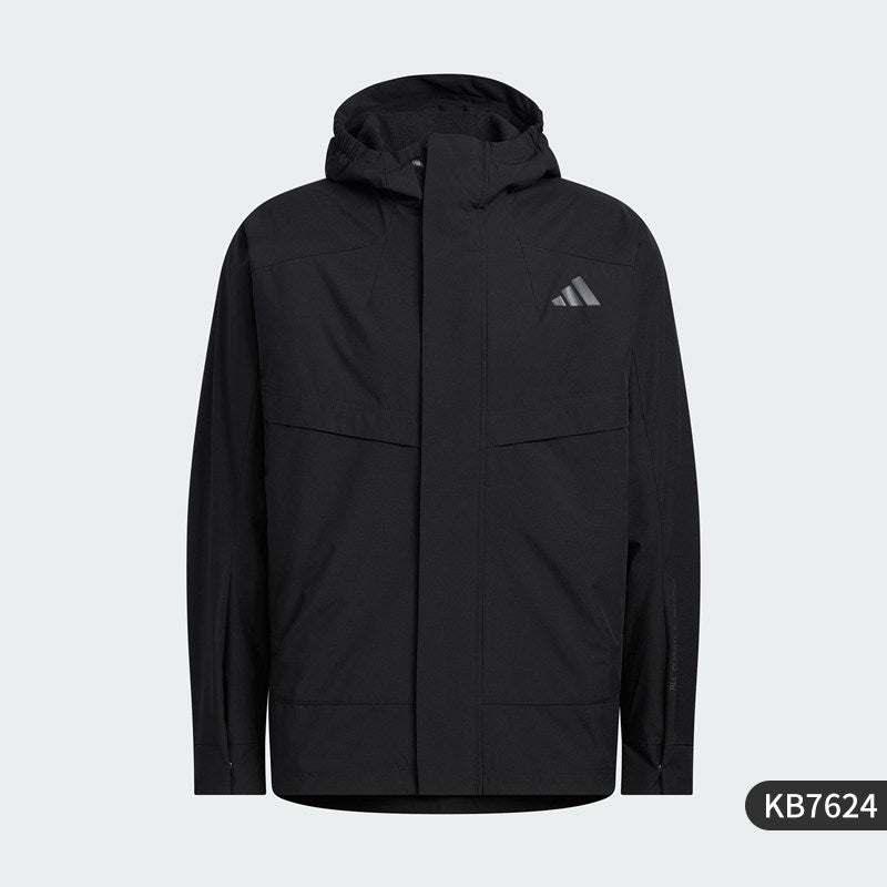 Adidas Fall 2025 Men's Hooded Sports Durable Jacket KB7624