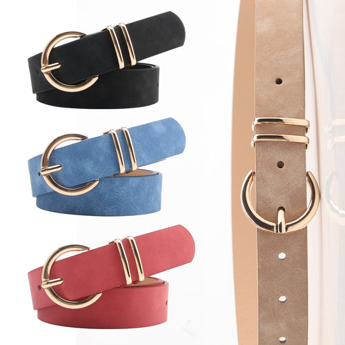 Fashion boutique sheep pattern women's pin buckle belt casual versatile jeans trouser belt belt women's spot wholesale