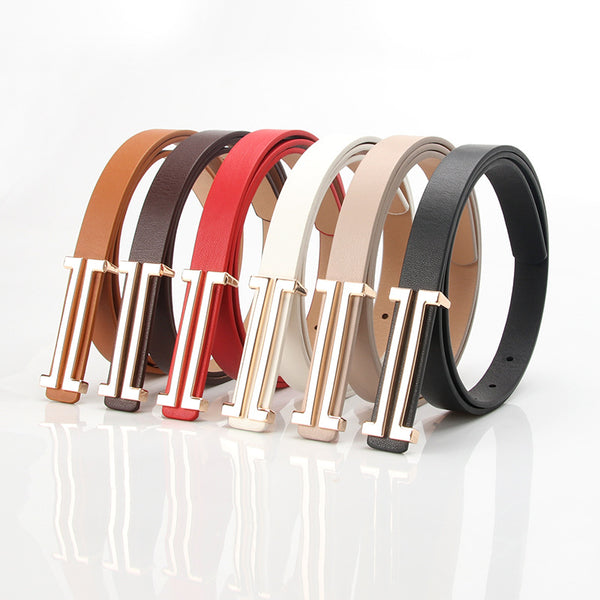 Trendy women's belt belt versatile simple Korean decorative belt women's dress coat with belt wholesale