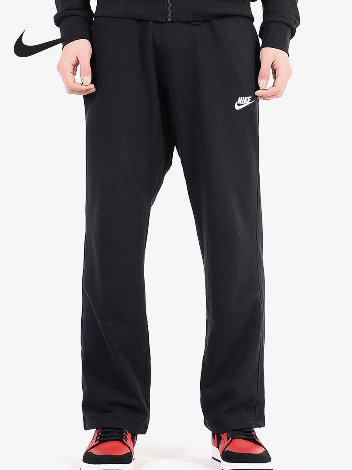 Nike Genuine Men's Straight Loose Running Casual Sports Pants 804400 this season