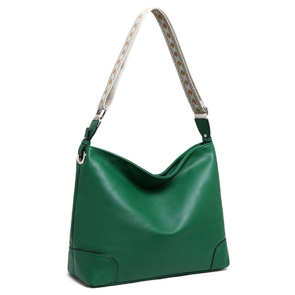 Bolsa de senhora Guangzhou 2025, nova bolsa de mão de grande capacidade, bolsa tote, bolsa de ombro a tiracolo, disponível para compra imediata.