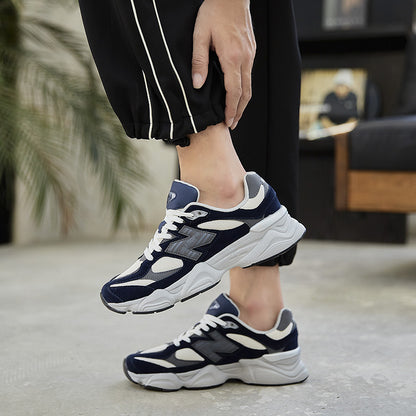 Primavera e outono New Balance Cool Run Casual Running Shoes Masculino Putian 9060 Daddy Shoes Mulheres Versátil Plataforma Tênis Atacado