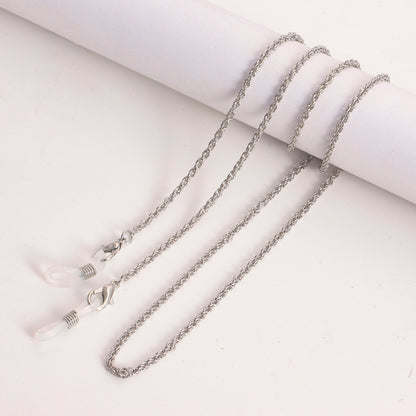 European and American cross-border fashion mask hanging chain, eye chain, Amazon simple mask chain, metal glasses chain manufacturers, spot