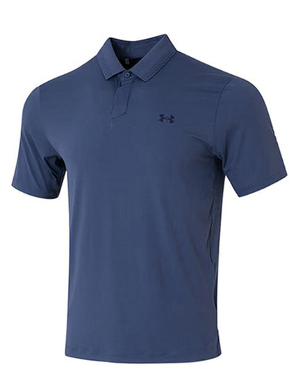 Under Armour UA Men's Spring Summer 25 Drive Chill Golf Sports Short Sleeve Polo Shirt 1389596-044