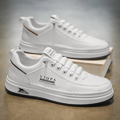 2026 Spring New Men's White Shoes, Men's Breathable Casual Sneakers, Versatile Sports Trendy New Men's Shoes