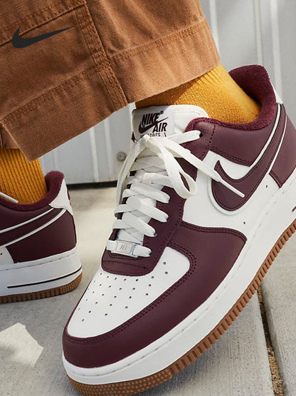 Nike Official AIR FORCE 1 Air Force One Men's Vintage Casual Shoes DQ7659-102