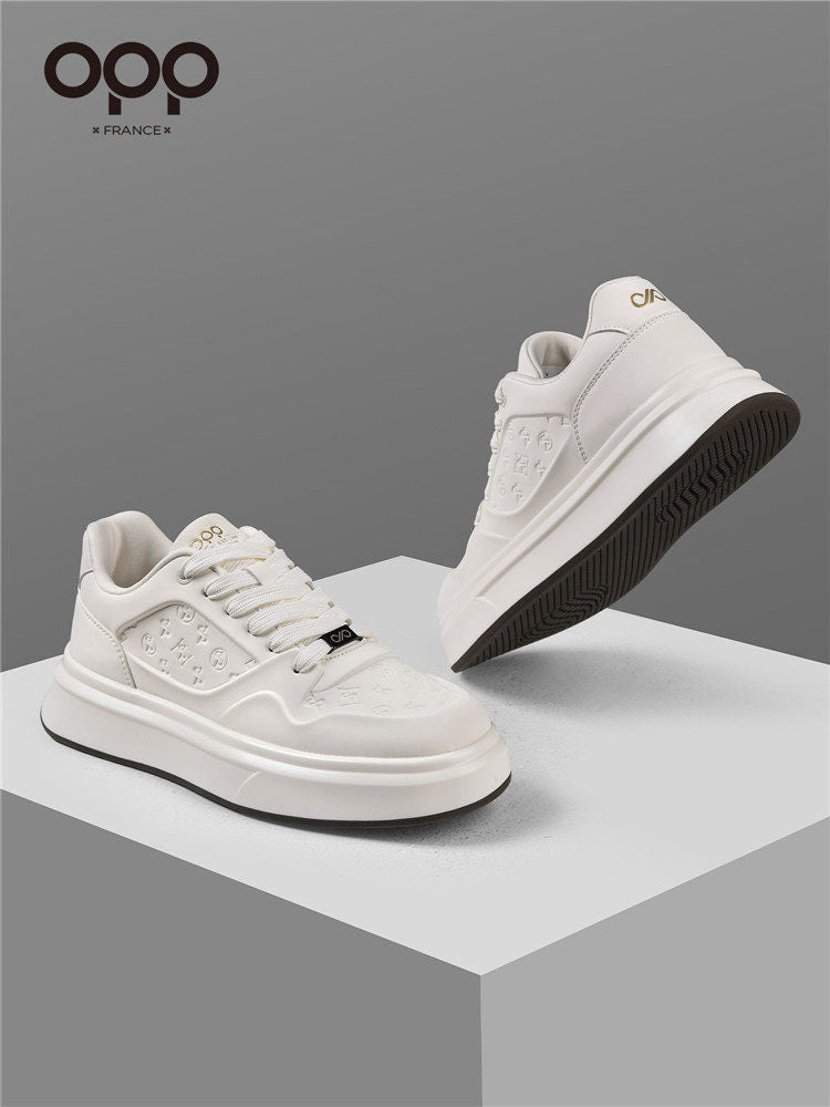 OPP casual board shoes men's spring 2026 new sporty, comfortable and versatile, light luxury, high-end casual white tide shoes