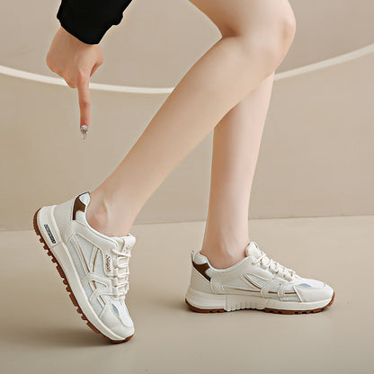 2025 New Breathable Women's Shoes Fashion Platform Forrest Forrest Gump Shoes Korean College Style Student Casual Sports Board Shoes Women